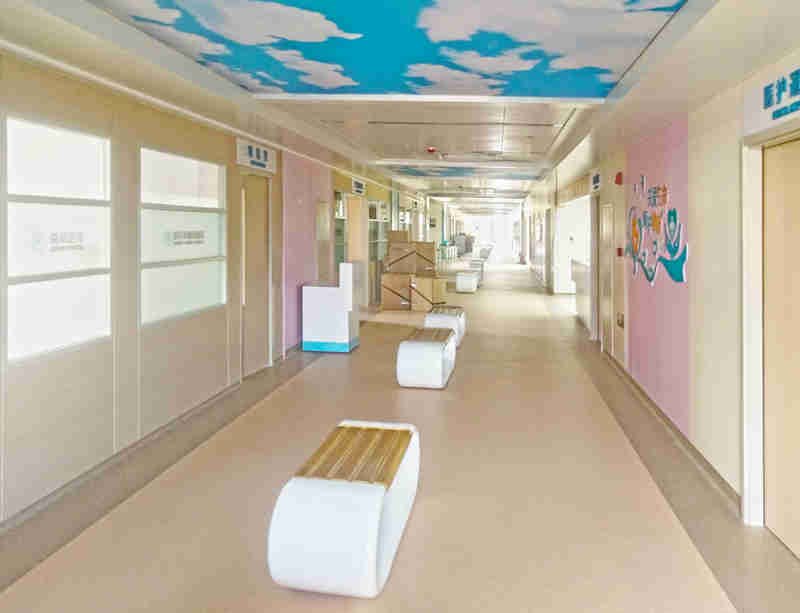 Hospital homogeneous vinyl flooring 1