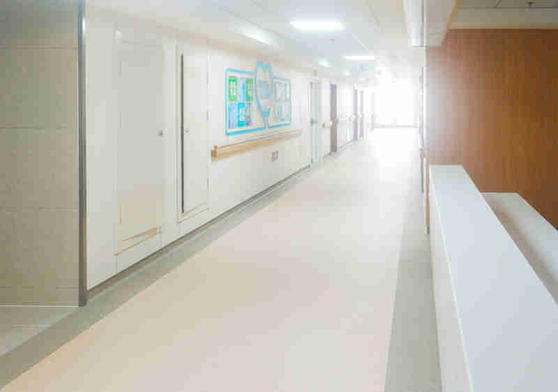 Hospital homogeneous vinyl flooring 2