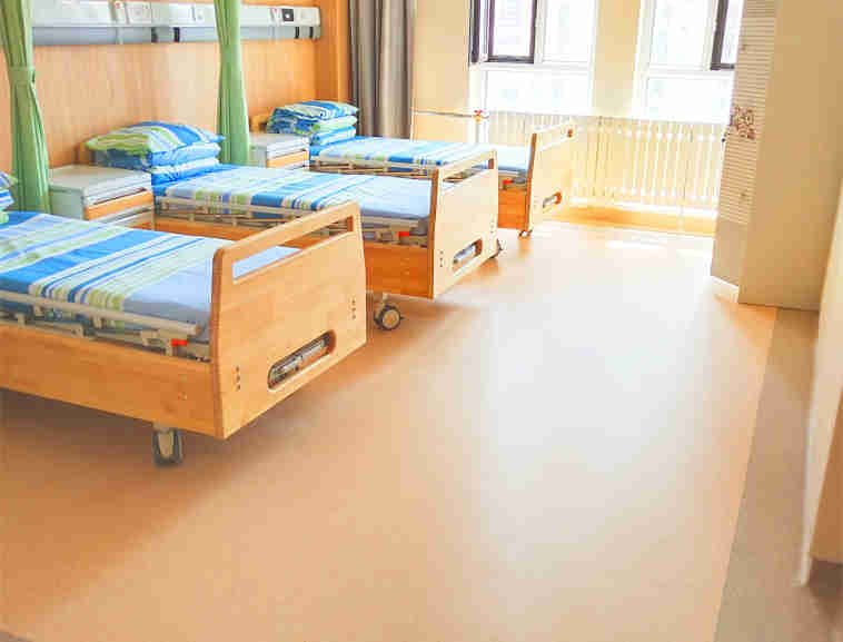 Hospital homogeneous vinyl flooring 5