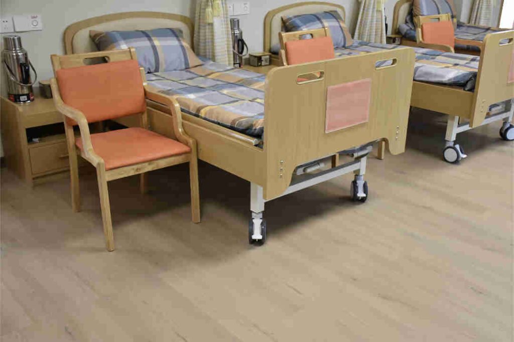 Hospital Grade Healthcare center vinyl sheet flooring 2