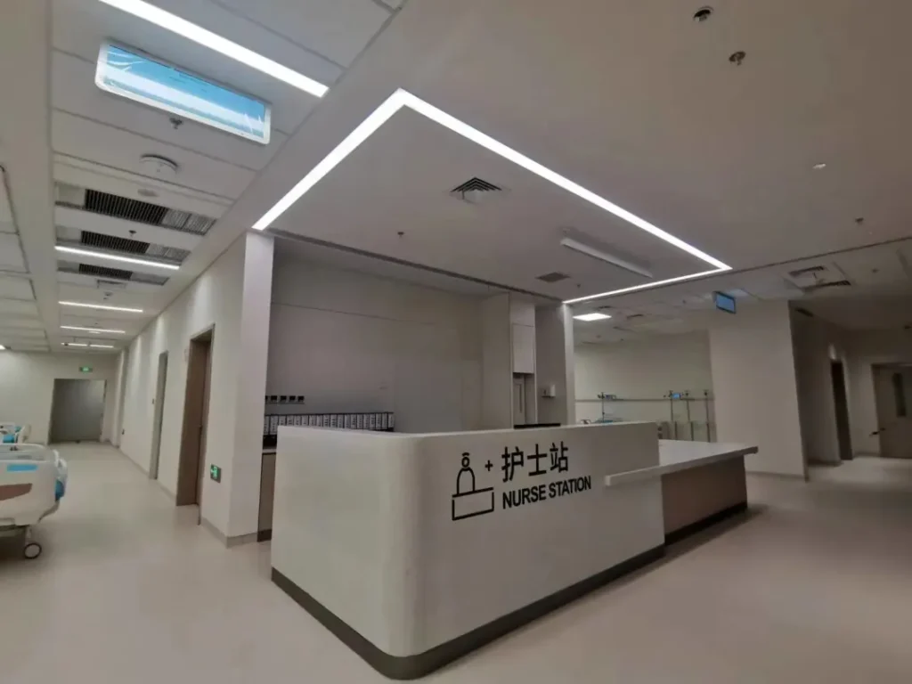 Hospital homogeneous vinyl flooring