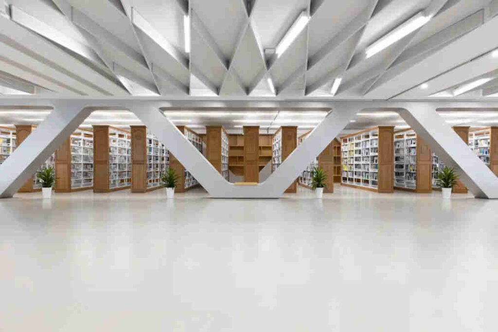 1 Library Homogenenous vinyl flooring