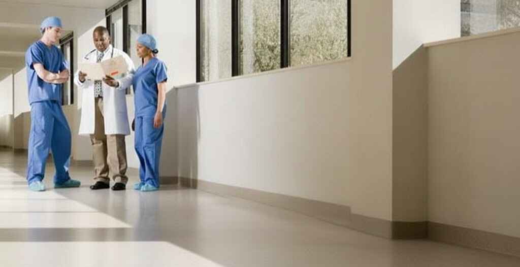 Homogeneous Flooring in Hospitals 5 pic