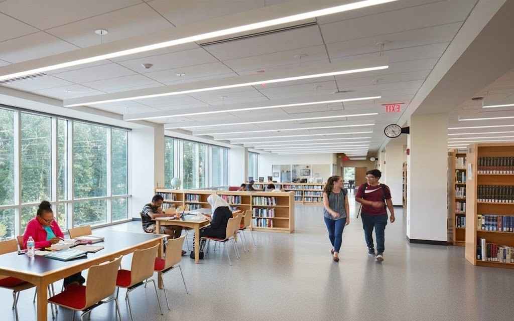 Homogeneous Flooring in Libraries 2 pic