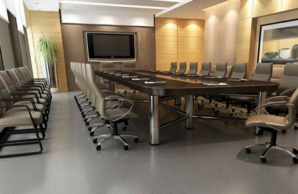 Homogeneous Flooring in Offices 4 pic
