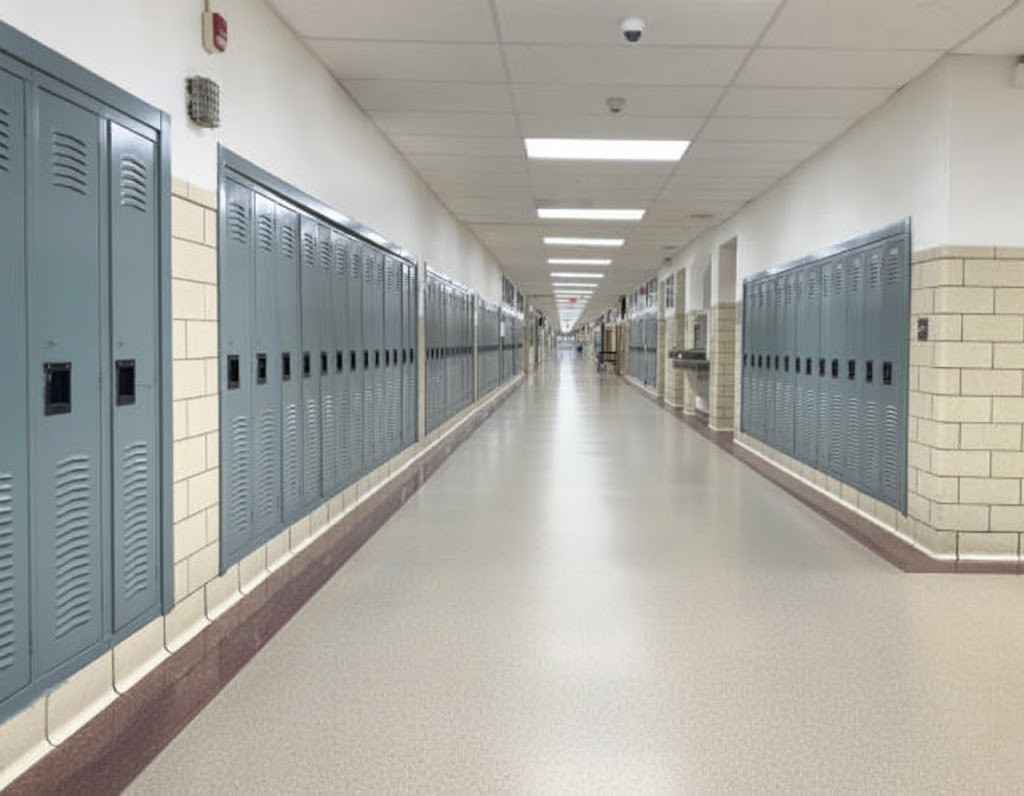 Homogeneous Flooring in Schools 1 pic