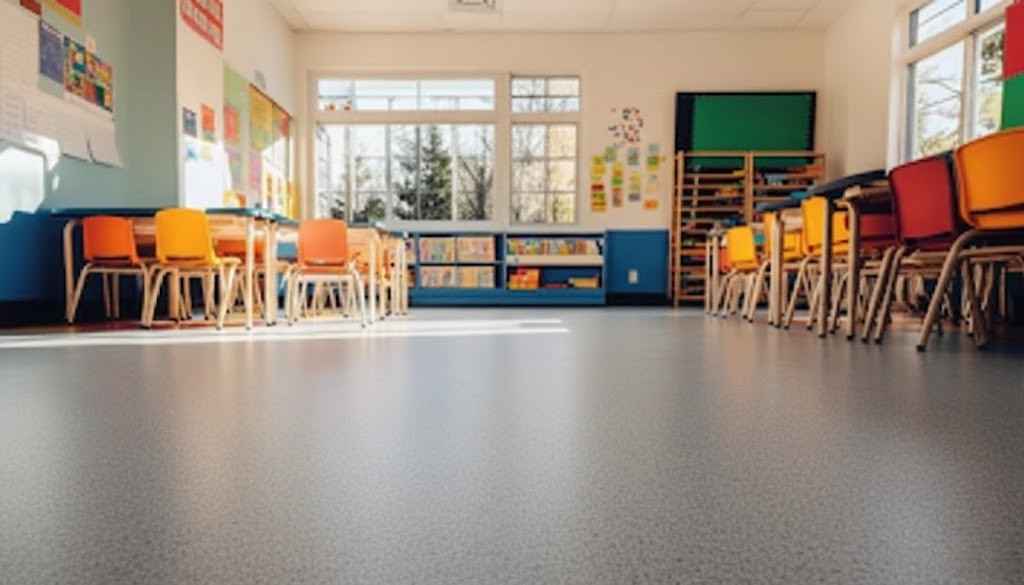 Homogeneous Flooring in Schools 3 pic
