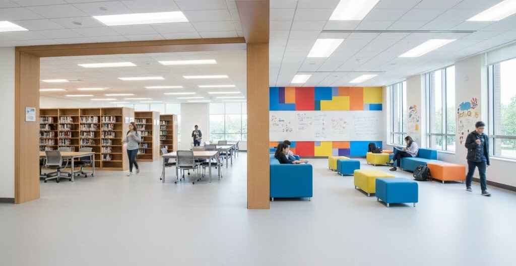 Homogeneous Flooring in Uni 3 pic