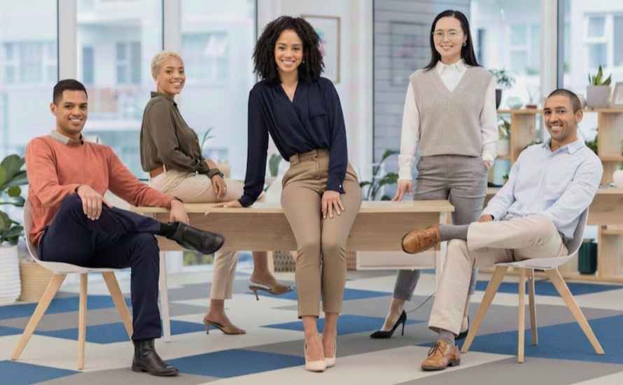 Heterogeneous Flooring in Offices 1 pic