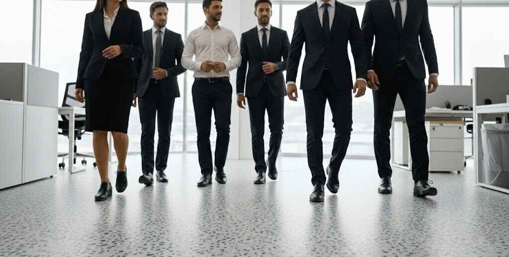 Heterogeneous Flooring in Commercial 2 Pic